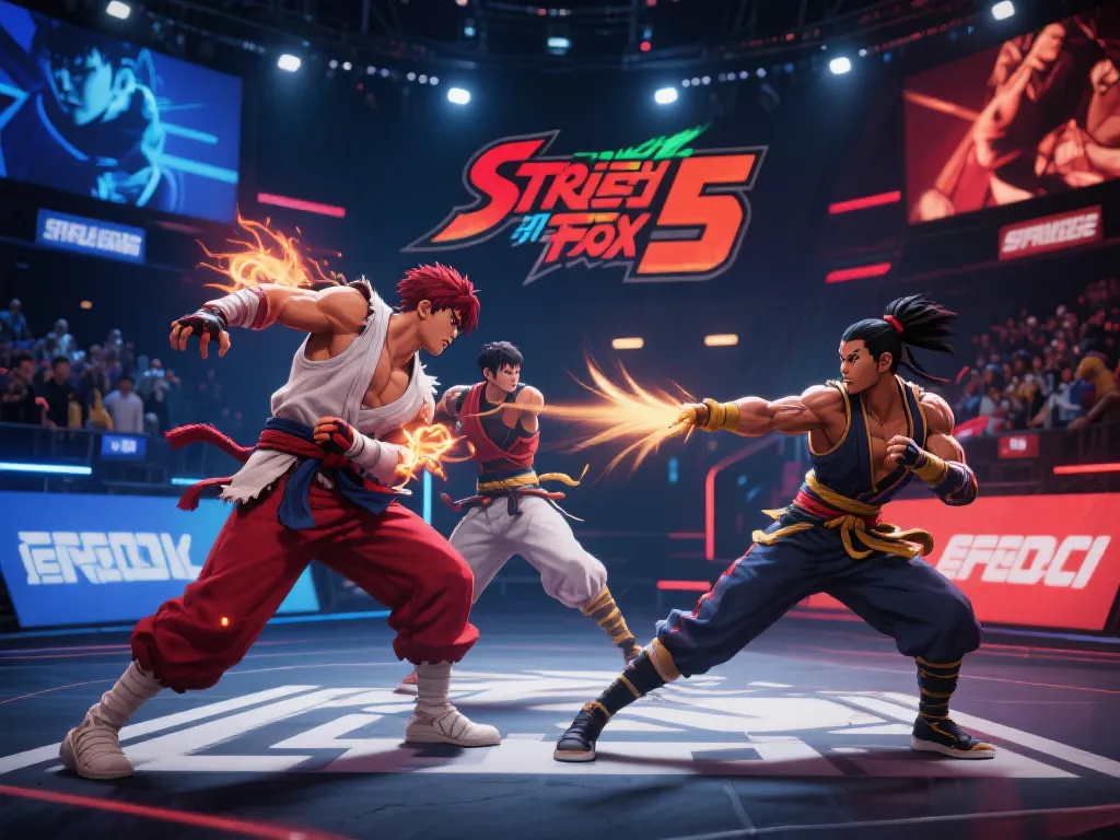 当街霸6点燃玩家激情：全新引擎背后的电竞革新浪潮