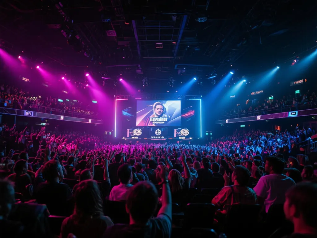 绝地求生全球大赛电竞现场