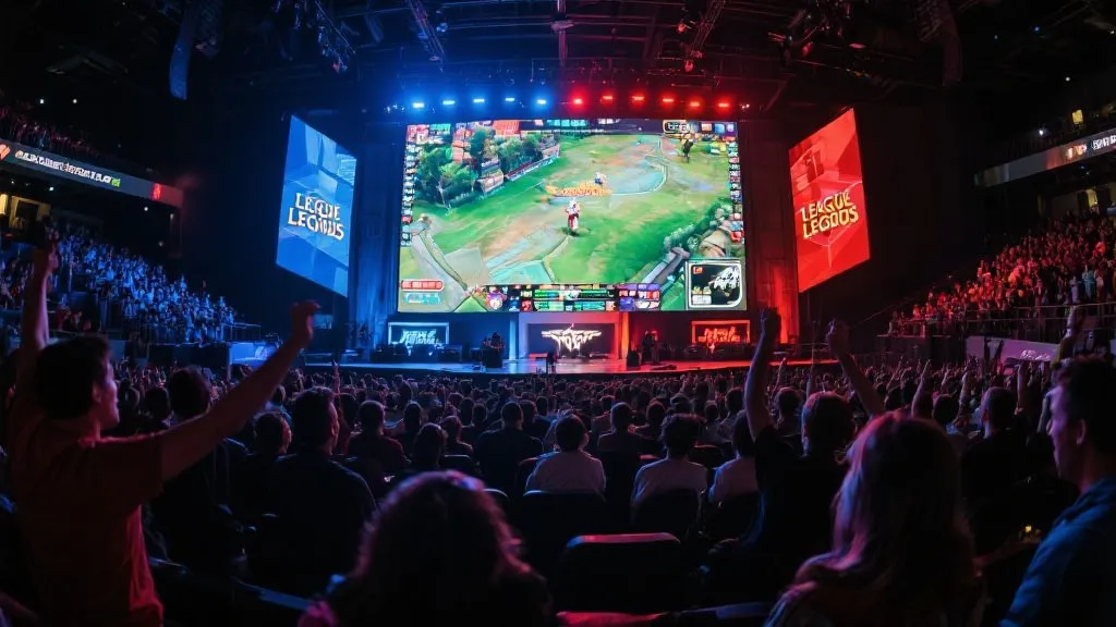 《英雄联盟》全球总决赛直播现场